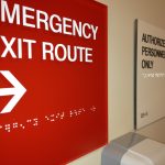 custom emergency signage